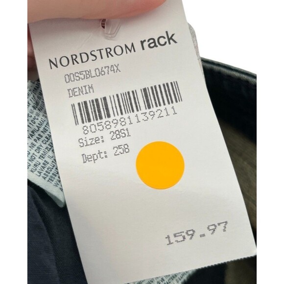 Diesel Jeans Women's Size 28 Blue Thavar Denim + Sweat Pants Cotton Blend - Picture 9 of 9